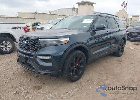 2022 Ford Explorer St из США, поврежденный, VIN 1FM5K8GC4NGA99866